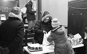 Feeding the Needy : Homeless : Street Life : New York : Personal Photo Projects : Photos : Richard Moore : Photographer